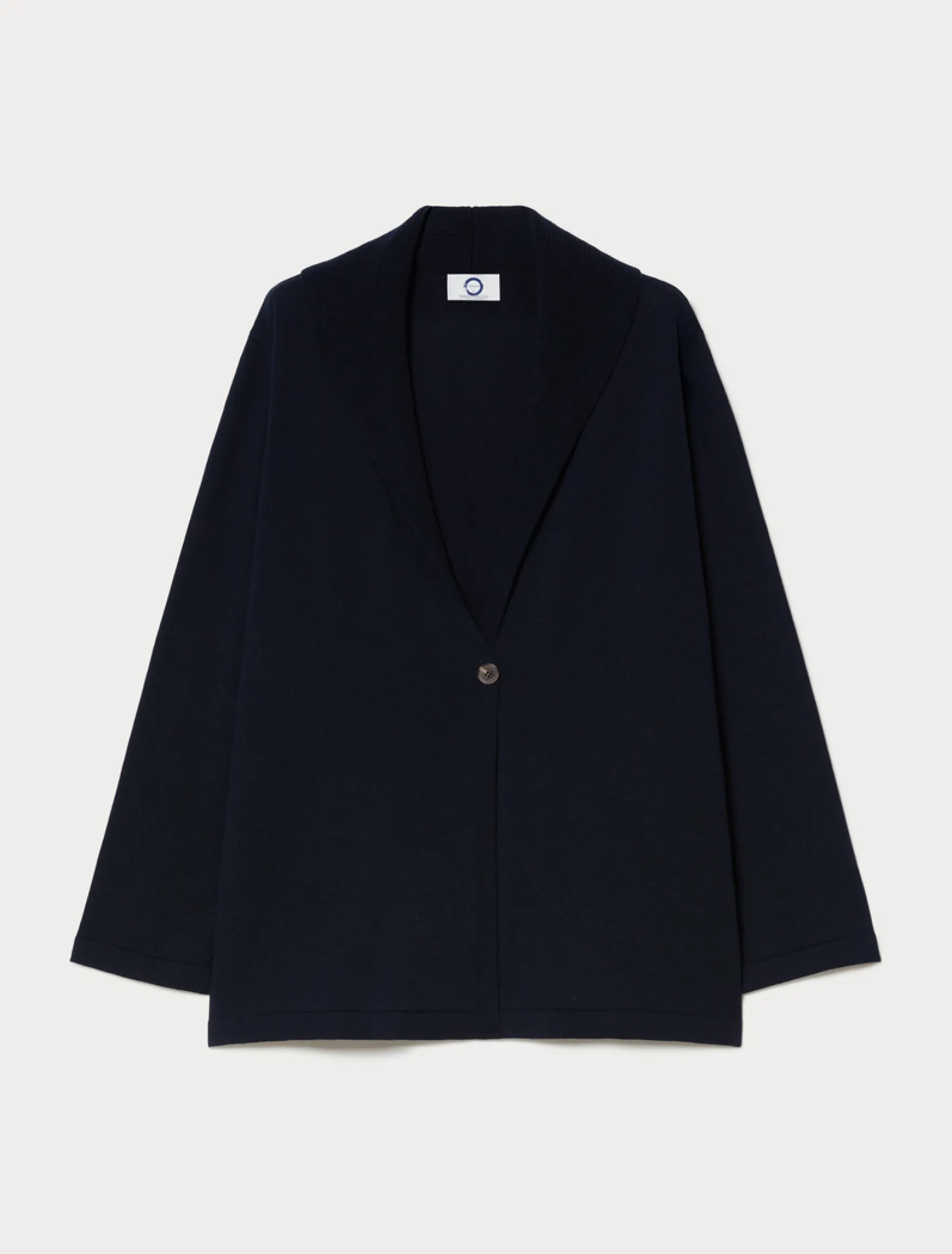 Cardigan in lana - BLU NOTTE