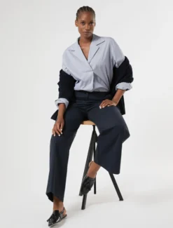 Cardigan in lana - BLU NOTTE