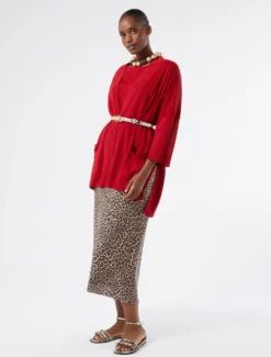 Cardigan in misto lino - CILIEGIA