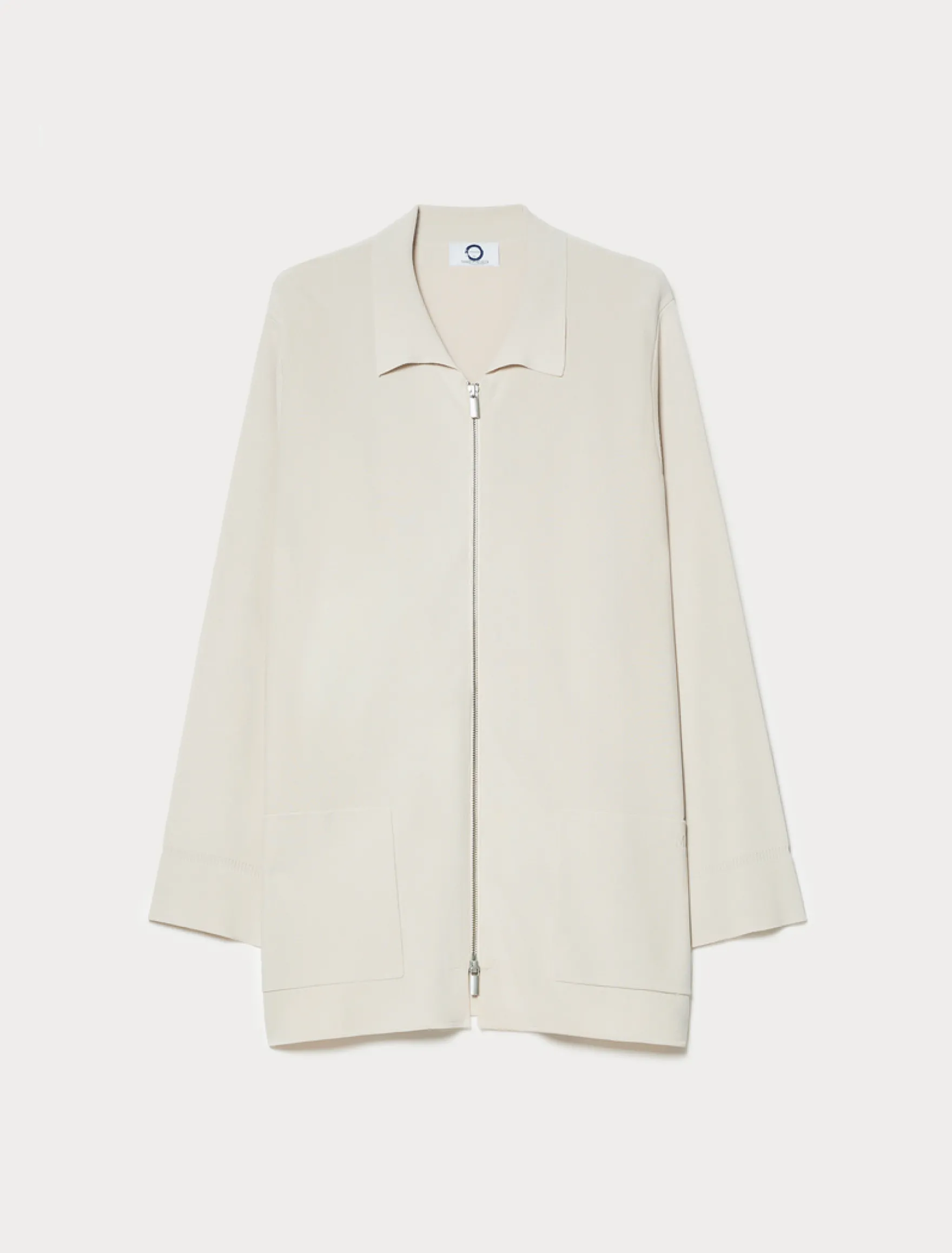 Cardigan in viscosa con tasche - CIPRIA
