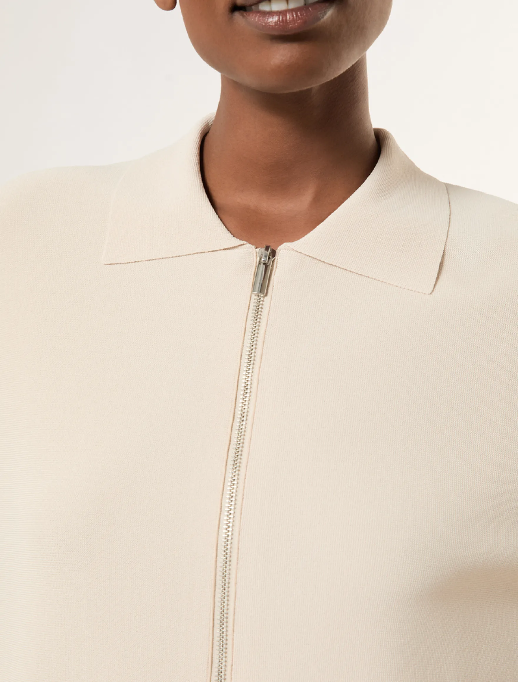 Cardigan in viscosa con tasche - CIPRIA