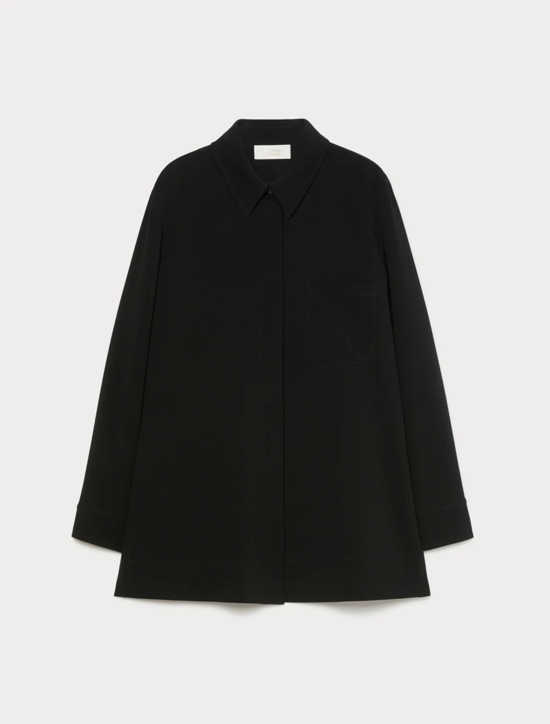 Casacca in cady - NERO