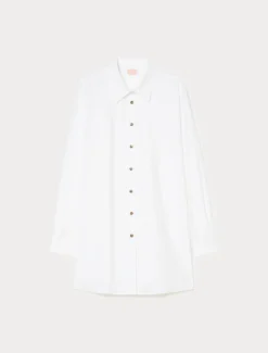Casacca in cotone - BIANCO