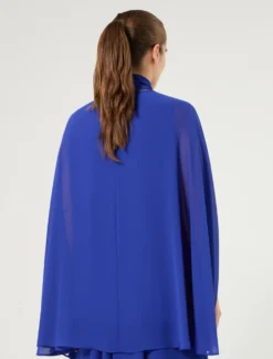 Casacca in crêpe georgette - BLUETTE