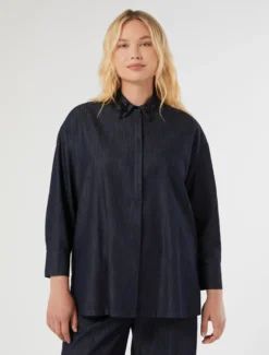 Casacca in denim leggero - BLUE JEANS