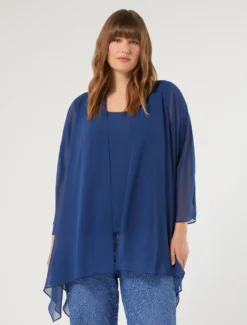 Casacca in georgette - BLUETTE