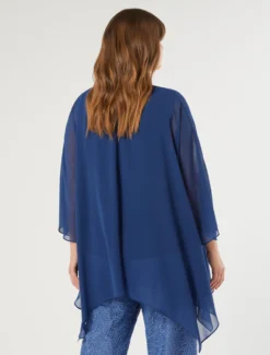 Casacca in georgette - BLUETTE
