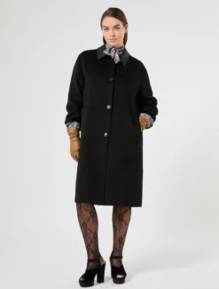 Casacca in georgette - GRIGIO MEDIO