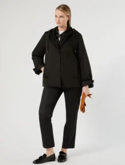 Casacca in jersey - NERO