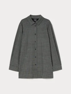 Casacca in jersey - NERO BIANCO