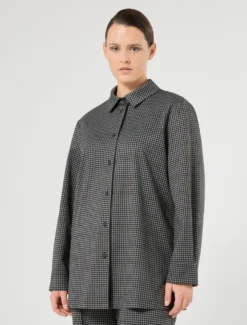 Casacca in jersey - NERO BIANCO