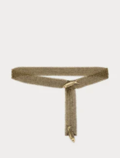 Cintura in maglia metallica - ORO