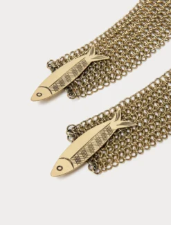 Cintura in maglia metallica - ORO