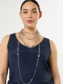 Collana con cristalli - CIPRIA