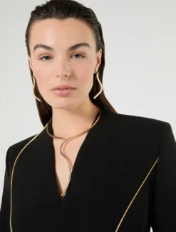 Collier e orecchini a onda - ORO