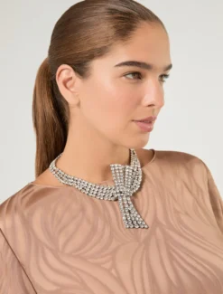 Collier in strass - CRISTALLO