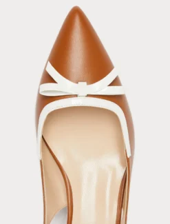 Décolleté slingback in nappa - CUOIO