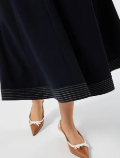 Décolleté slingback in nappa - CUOIO
