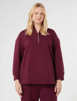 Felpa in jersey double - BORDEAUX