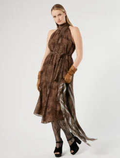 Foulard in lana e modal - TESTA MORO