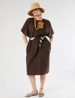 Foulard in mussola di cotone - AVORIO