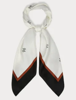 Foulard in seta - BIANCO