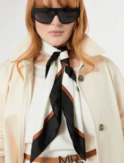 Foulard in seta - BIANCO