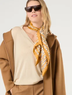 Foulard in twill di seta - OCRA