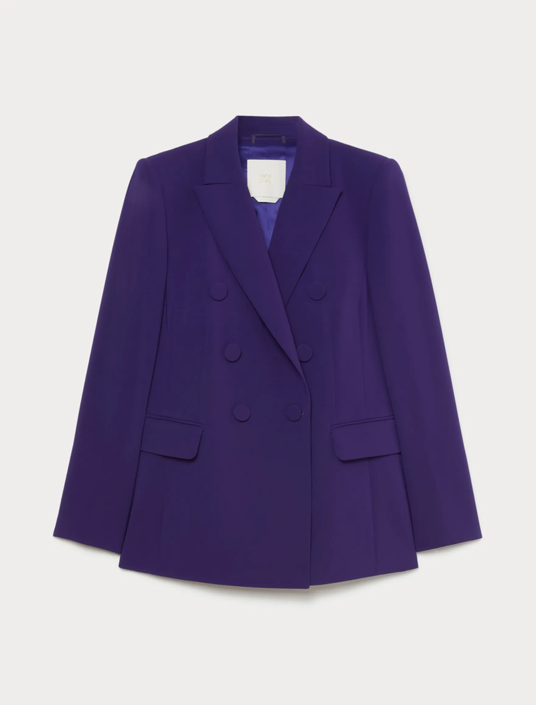 Giacca blazer doppiopetto in cady - VIOLA