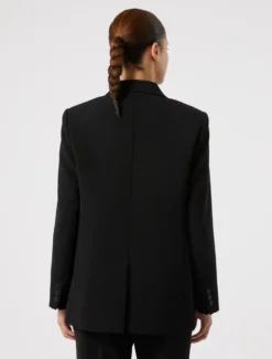 Giacca blazer in cady - NERO