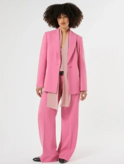 Giacca blazer in cady - ROSA