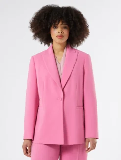 Giacca blazer in cady - ROSA