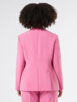 Giacca blazer in cady - ROSA