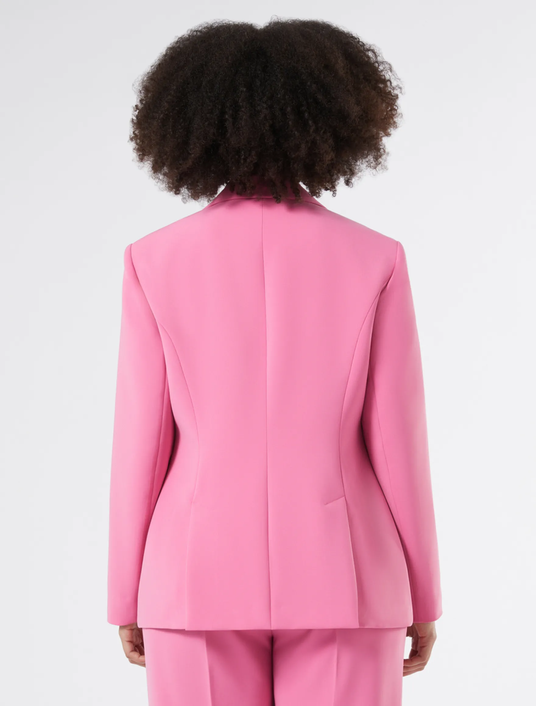Giacca blazer in cady - ROSA