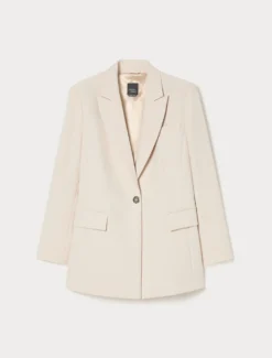 Giacca blazer in tessuto diagonale - ALBINO