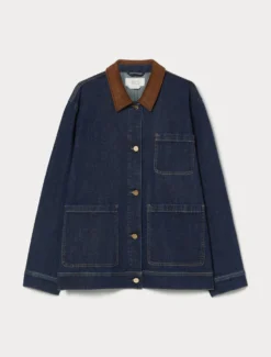 Giacca in denim - BLU NOTTE