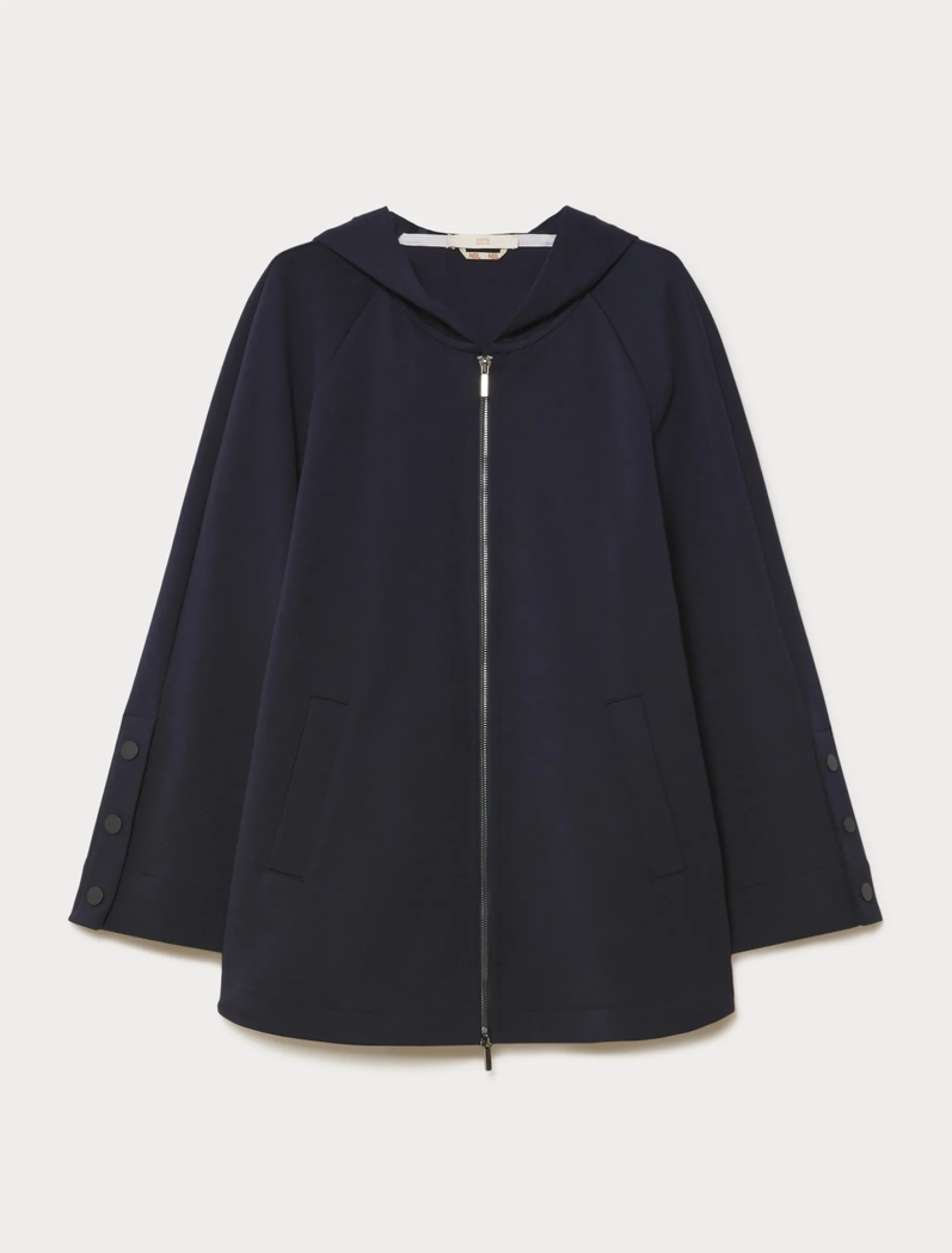 Giacca in jersey double - BLU NOTTE