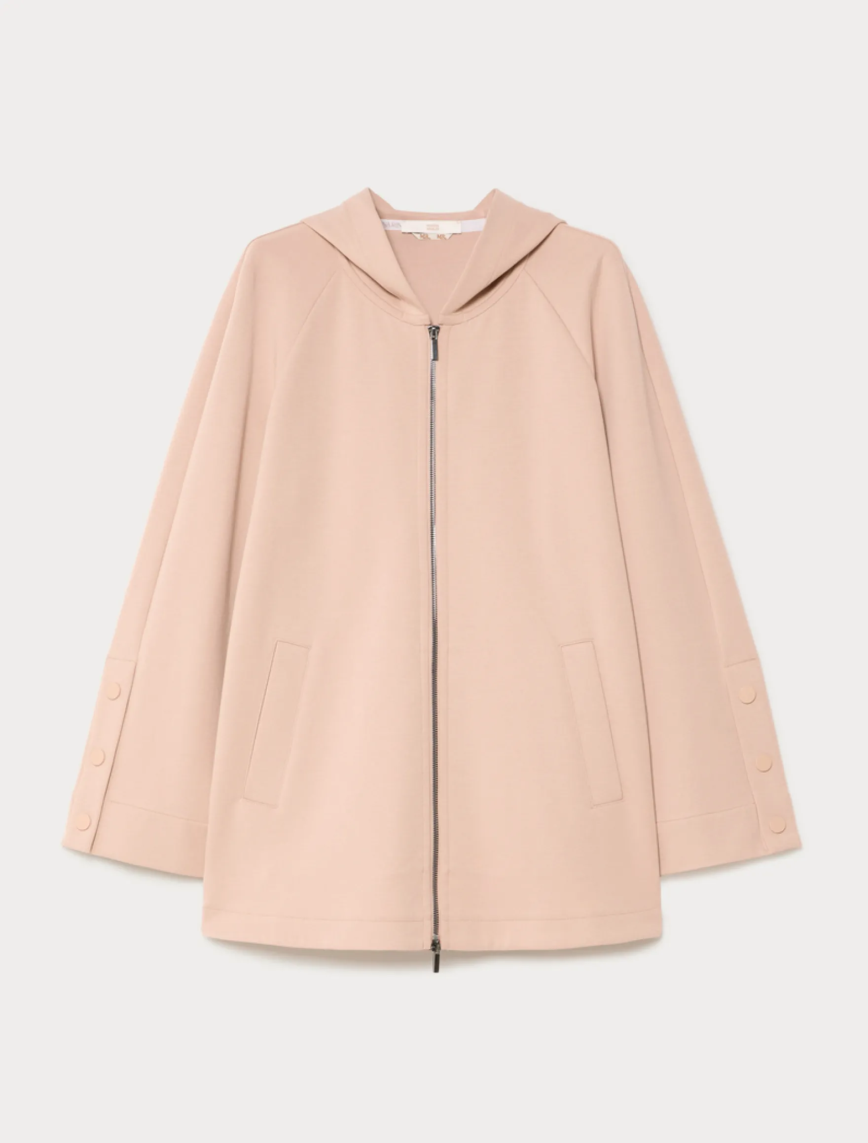 Giacca in jersey double - ROSA ANTICO