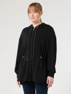 Giacca in jersey - NERO