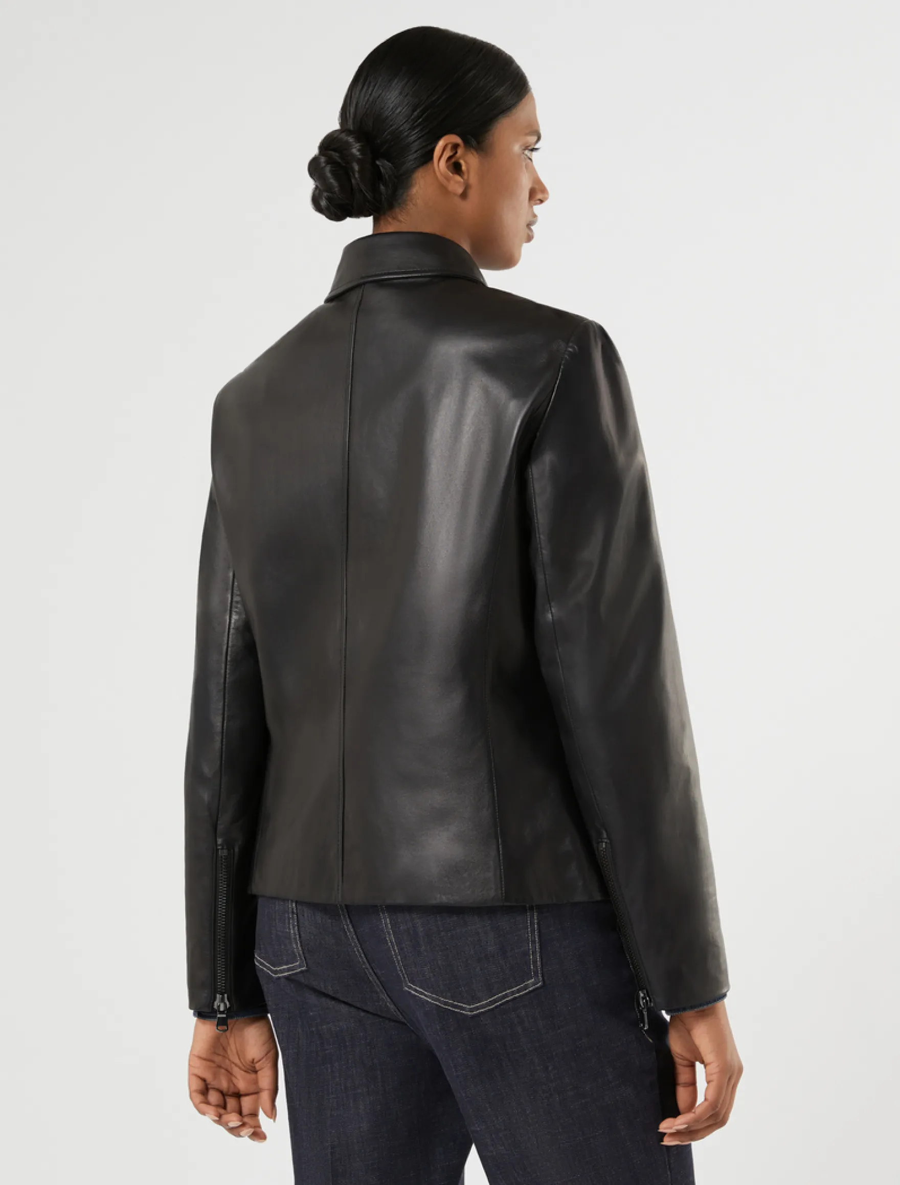 Giacca in nappa - NERO