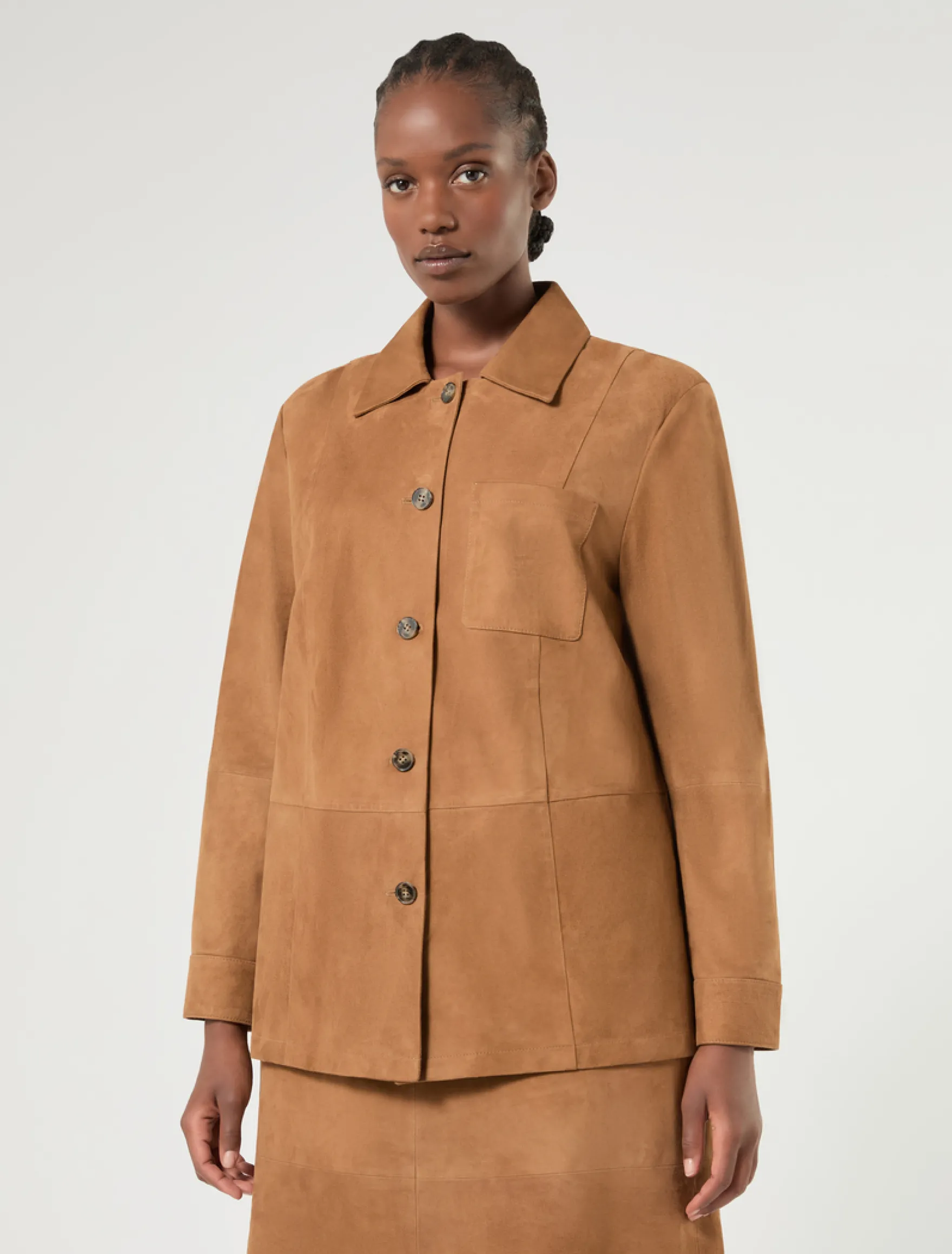 Giacca in suede - BISCOTTO