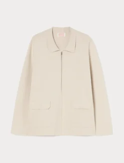 Giacca in viscosa - GHIACCIO