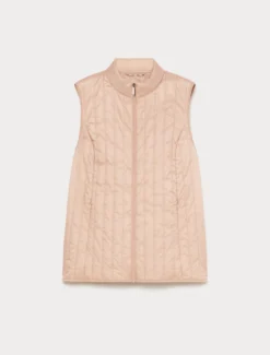 Gilet trapuntato - ROSA ANTICO