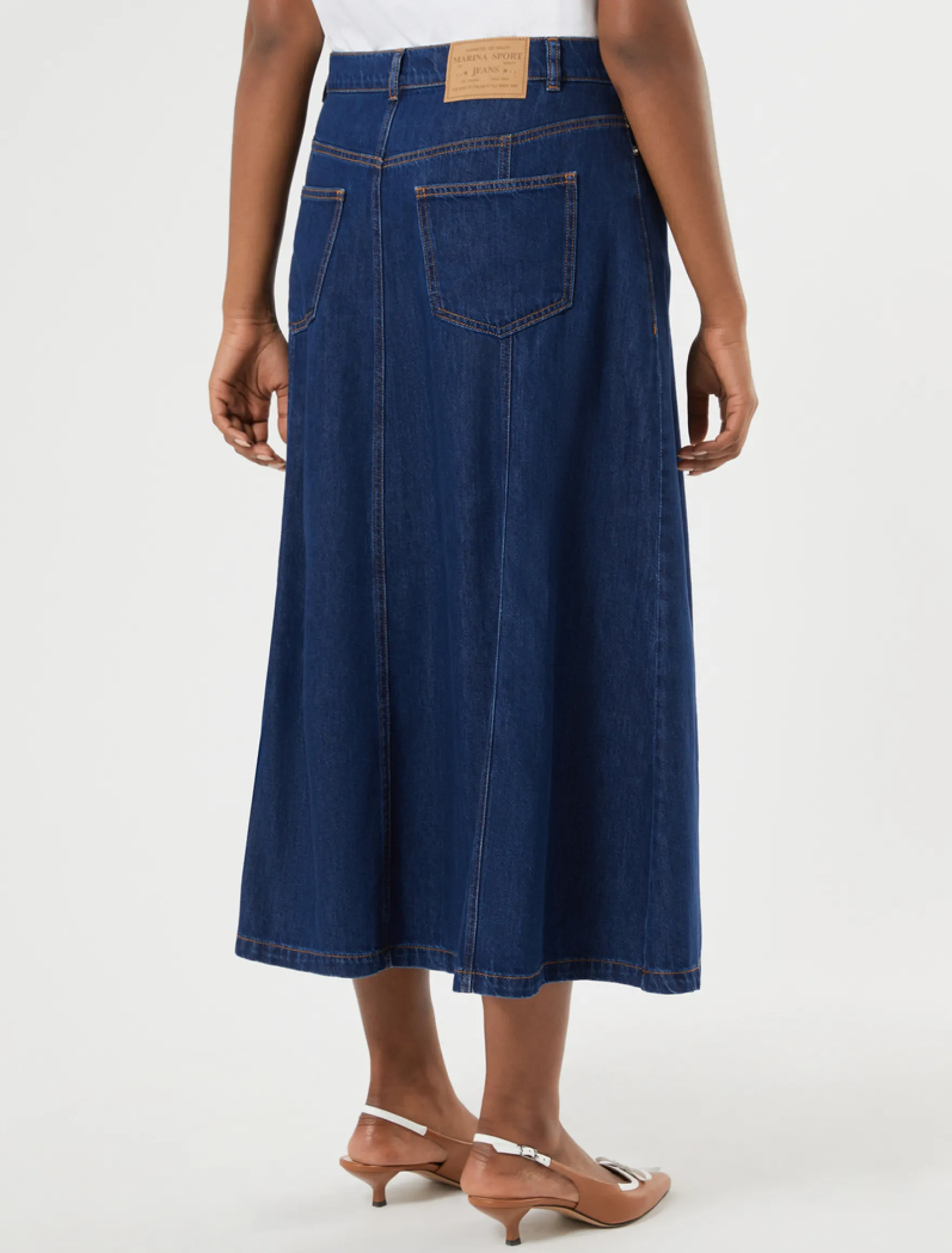 Gonna in denim - BLU