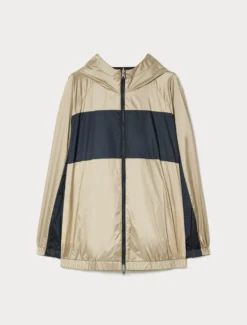 Impermeabile reversibile in nylon - BLU NOTTE