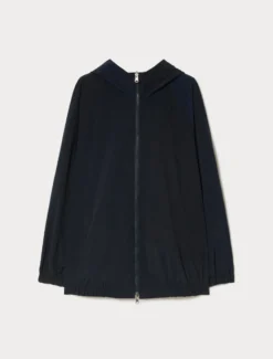 Impermeabile reversibile in nylon - BLU NOTTE