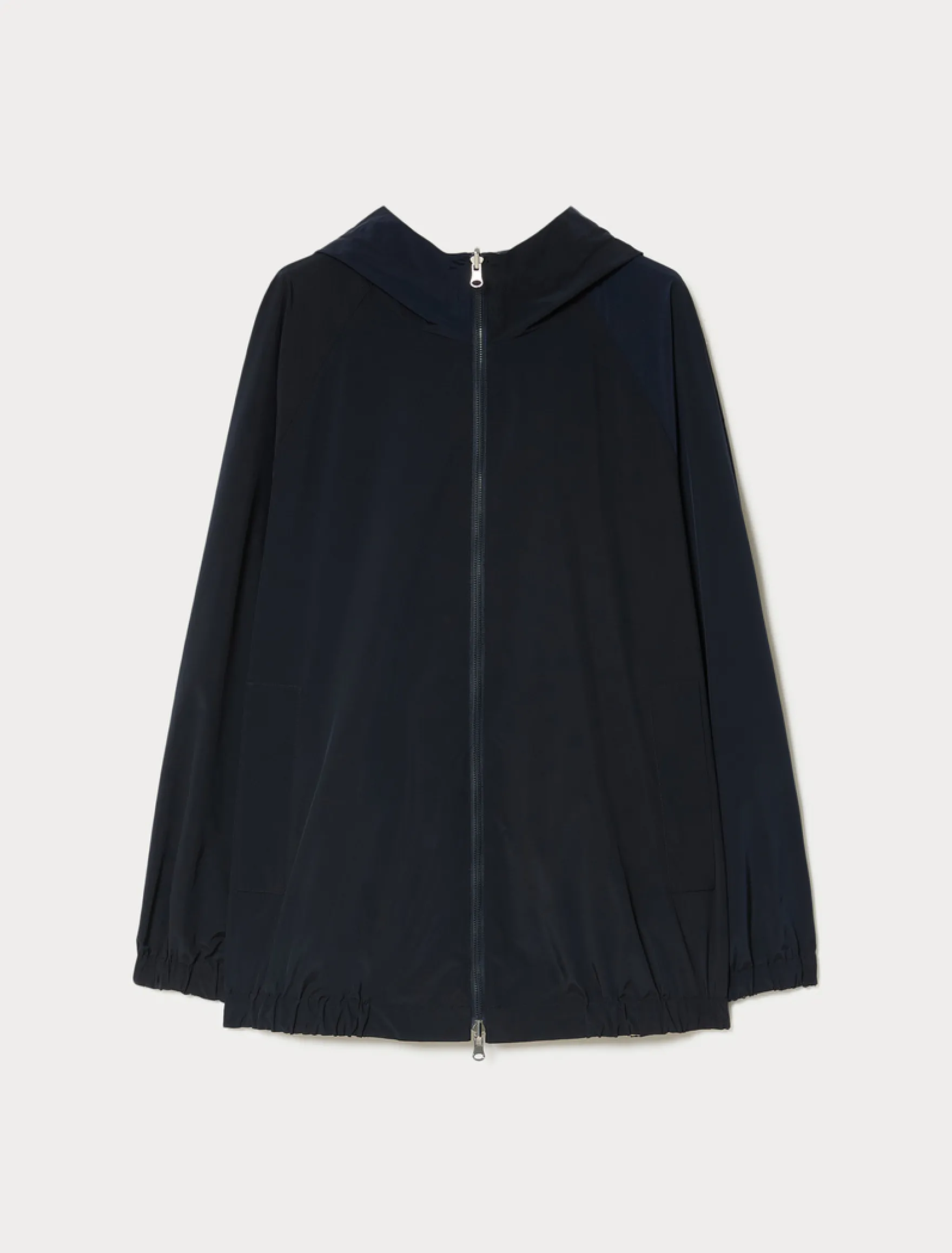 Impermeabile reversibile in nylon - BLU NOTTE