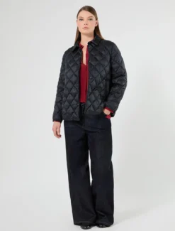 Jeans ampi in denim di cotone - BLU NOTTE