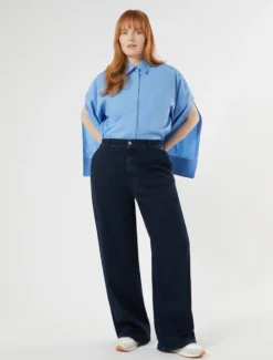 Jeans in denim indaco - BLU