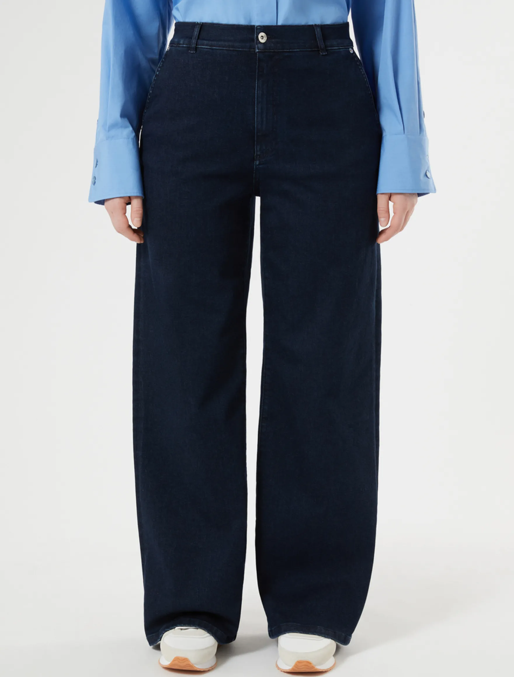 Jeans in denim indaco - BLU